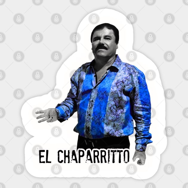 El Chapo Flash Signs Sticker by darklordpug